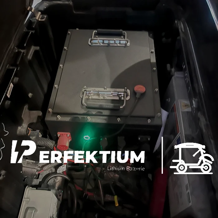 Golf cart LiFePO4 battery installation