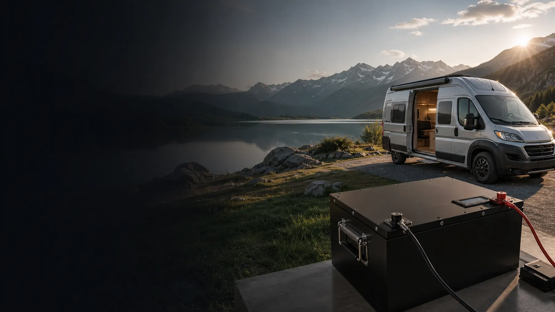 Perfektium LiFePO4 battery system for RV energy projects